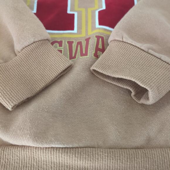 H&M Harry Potter Hogwarts girl Beige long sleeve Pullover Sweater Size 6X/7 GUC - Picture 7 of 9